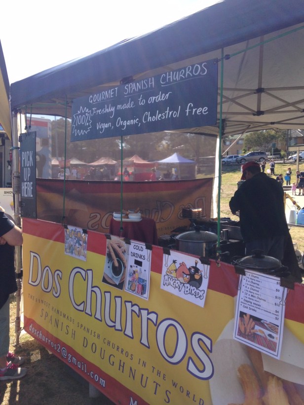 Churros Spanish Doughnuts stand