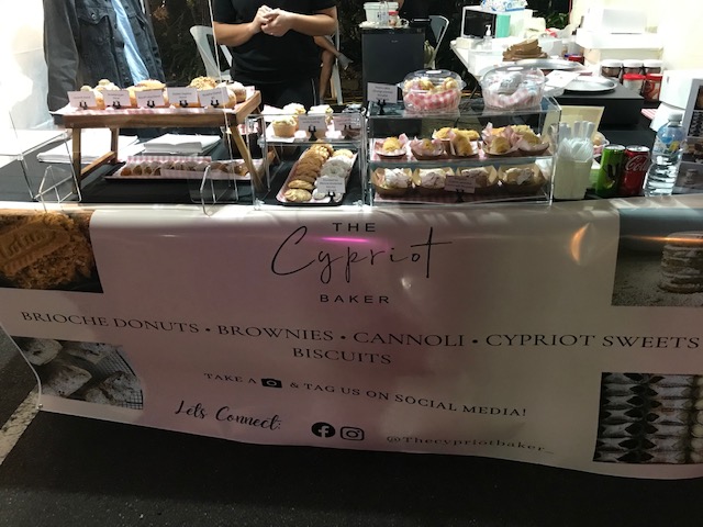 The Cypriot Baker market stand