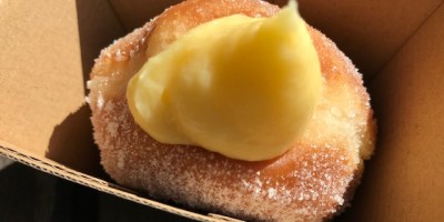 Vanilla Custard Donut, Donut Kitchen, Eumundi Markets